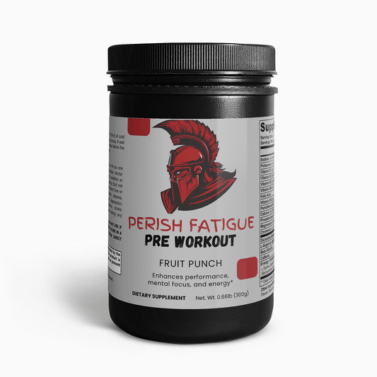 Perish Fatigue Pre-Workout (Fruit Punch)